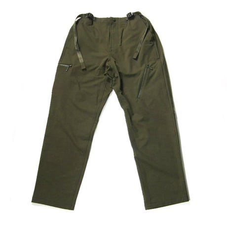 GRAMICCI × BEAMS ／ グラミチ × ビームス　Double webbing 360度ストレッチ パンツ オリーブ ｜ オールシーズン