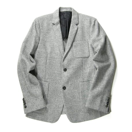 Ami Alexandre Mattiussi × MOON ／ アミアレクサンドル テュッシ × ムーン　ツイード ウール ジャケット Ami Paris アミパリス ｜ 秋冬　（No.301516
