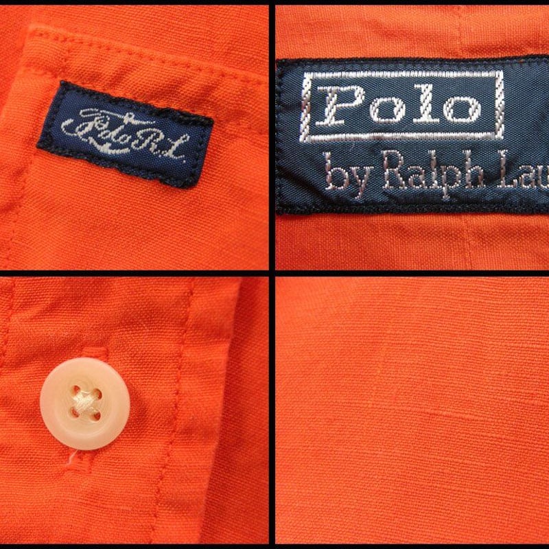 Ralph Lauren / ラルフローレン ロールアップ 長袖シャツ リネン