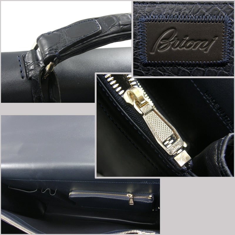 Brioni ／ ブリオーニ ブリーフケース イタリア製 ｜ オール