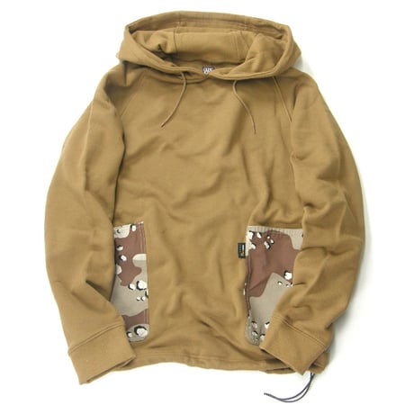 GUNG HO × CORDURA ／ ガンホー × コーデュラ　パーカー スウェット フーディー RANGLAN PULL HOODIE カーキ ｜ 春 秋冬　（No.351940）