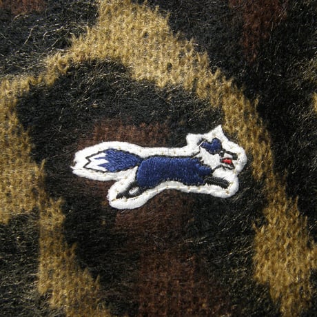 THE FOX COLLECTION by PENNEY'S ／ ザフォックス コレクション バイ ペニーズ　レオパード シャギー ニット クルーネック セーター PENNEYS ｜ 秋冬