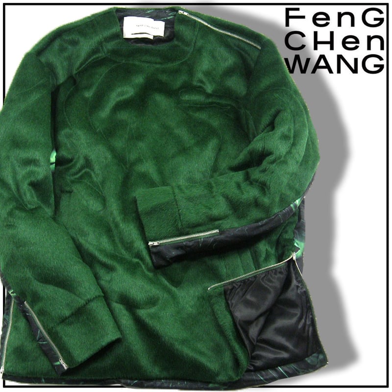 Feng Chen Wang / フェンチェンワン アルパカ混 ハラコ ダウン Feng Chen Wang / フェンチェンワン アルパカ混 ハラコ ダウン