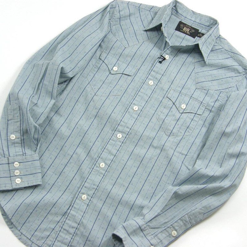 RRL / ダブルアールエル 長袖 シャツ ヴィンテージ加工 コットン RRL / ダブルアールエル 長袖 シャツ ヴィンテージ加工 コットン