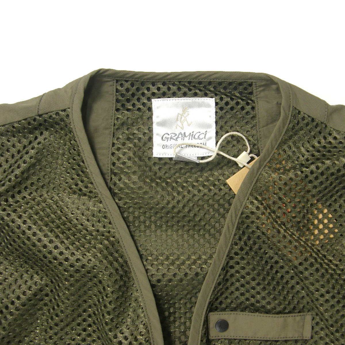 新品 GRAMICCI グラミチ / 3LAYER フィッシング ベスト M GRAMICCI ／ グラミチ フィッシングベスト GONE FISHING VEST メッシ
