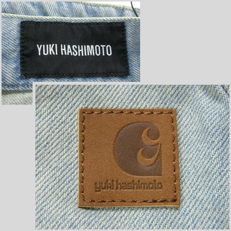 YUKI HASHIMOTO ／ ユウキハシモト　ダブルニー デニム バギー パンツ 日本製 BAGGY TWISTED DOUBLE KNEE JEANS ジーンズ ジーパン ｜ オールシーズン