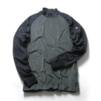 New Balance Golf × THERMOLITE ／ ニューバランスゴルフ × サーモライト　モックネック プルオーバー マイクロフリース プルオーバー ミドルレイヤー チャコール ｜ 秋冬