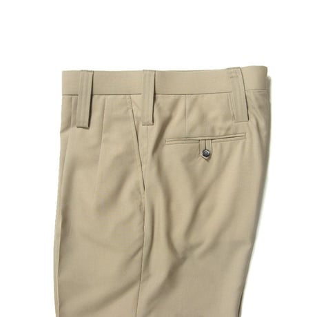 Fumiya Hirano THE TROUSERS × Harrisons ／ フミヤヒラノザトラウザーズ × ハリソンズ　Davis トラウザーズ 日本製 パンツ ベージュ ｜ 春夏　370821