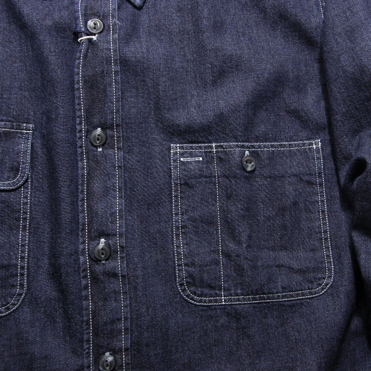 ORIAN × BEAMS F ／ オリアン × ビームスF デニムシャツ イタリア製