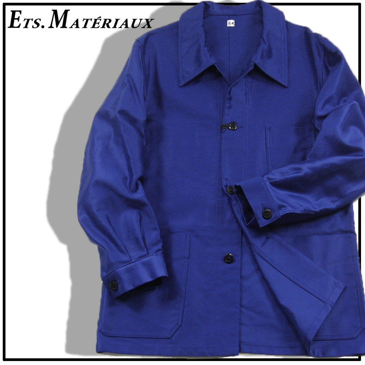 ETS.MATERIAUX  マテリオ フレンチカバーオール ナチュラル セール】【限定商品】 ETS.MATERIAUX / マテリオ FRENCH WORK