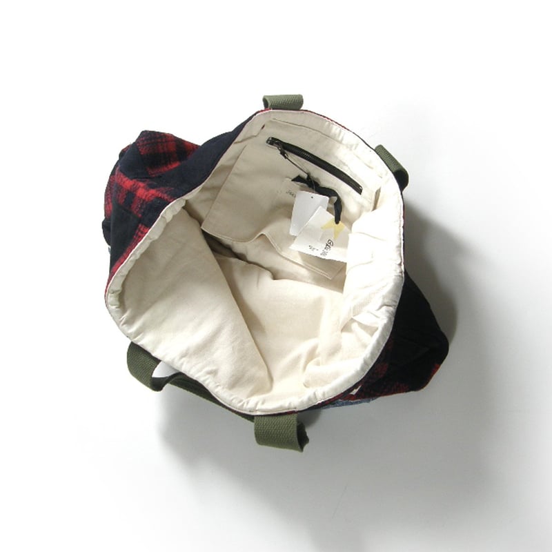 Greg Lauren ／ グレッグローレン パッチワーク トートバッグ Ralph