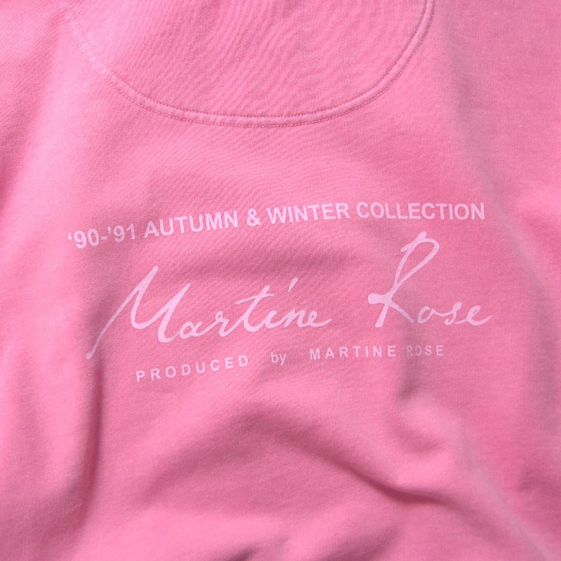 MARTINE ROSE ／ マーティンローズ パーカー ポルトガル製 スウェット