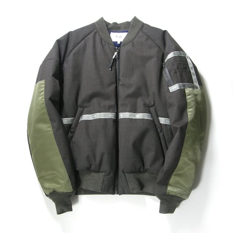 F/CE. × Loro Piana × PRIMALOFT ／ エフシーイー × ロロピアーナ × プリマロフト　STORM SYSTEM 撥水 透湿 防風 MA-1 アウター ｜ 秋冬　（3653