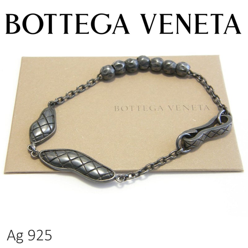 BOTTEGA VENETA / ボッテガ ヴェネタ ブレスレット イタリア製 Ag925 シ
