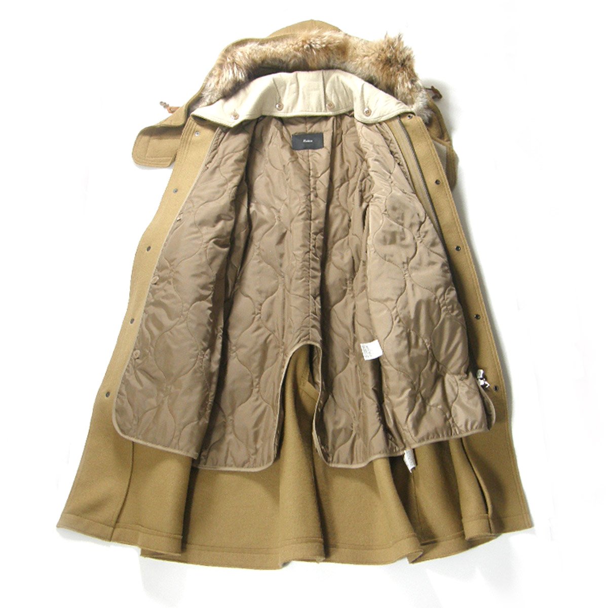 Edition ／ エディション コヨーテファー M-51 モッズコート 中綿