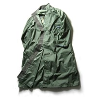 LAVENHAM × L'ECHOPPE / ラベンハム × レショップ　軽量 コート イギリス製 LAVENSTER COAT イギリス軍 ガスケープ カーキ