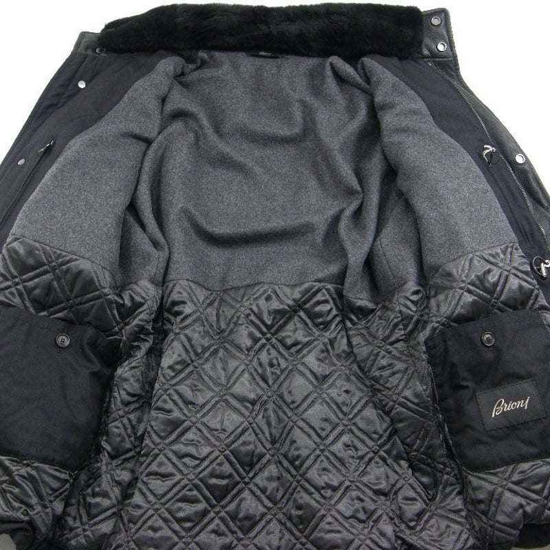 世界最高峰✨️ブリオーニ ジャケット 4way ヌートリア ライナー