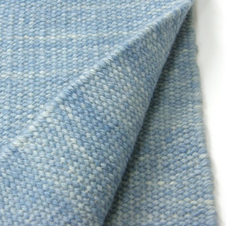 CENTINELA ／ センチネラ　80×45cm ウール ラグマット アメリカ製 チマヨ ラグ ブルー ｜ オールシーズン　（No.342224）