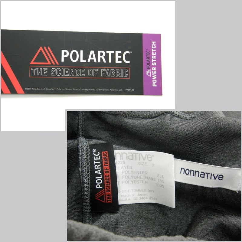nonnative × POLARTEC POWER STRETCH ／ ノンネイティブ ×
