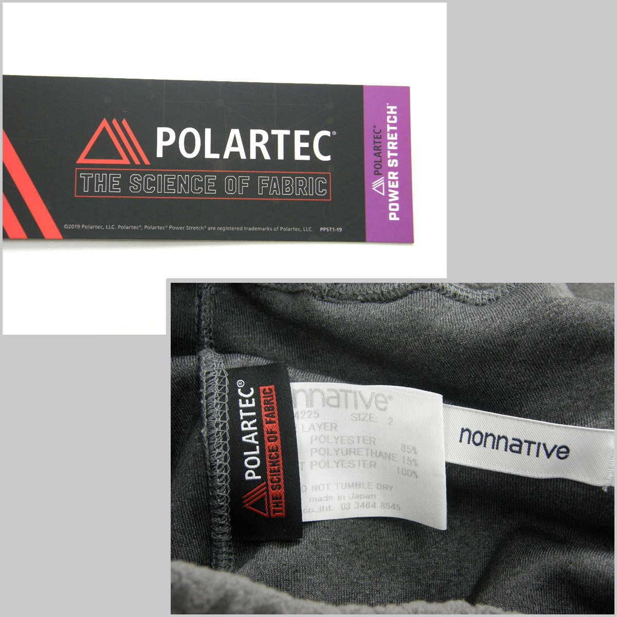 nonnative × POLARTEC POWER STRETCH ／ ノンネイティブ ×