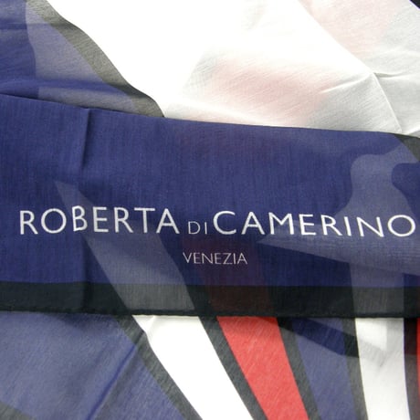 ROBERTA DI CAMERINO ／ ロベルタディカメリーノ　大判 スカーフ イタリア製 ｜ オールシーズン　（No.242994）