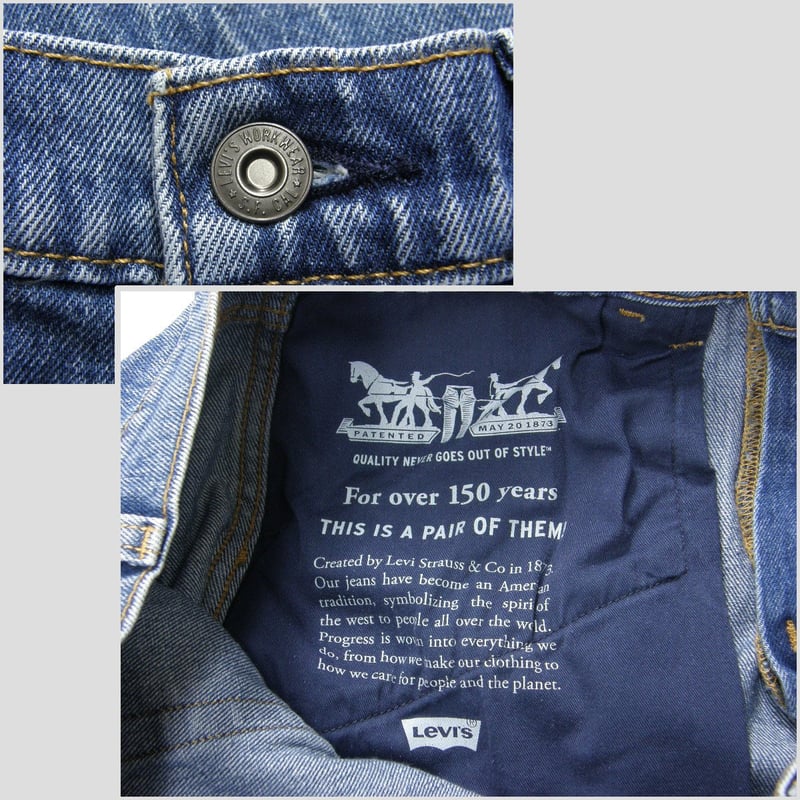 Levi's / リーバイス LEVI'S WORKWEAR 565 ダブルニー デニム Levi's / リーバイス LEVI'S WORKWEAR 565 ダブルニー デニム