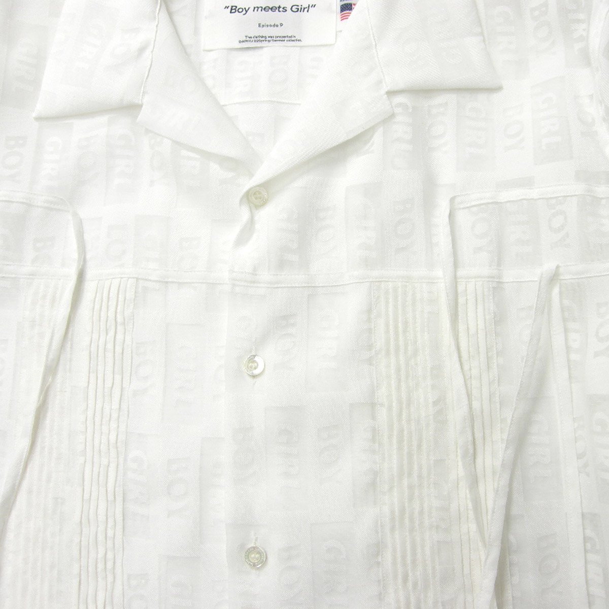 DAIRIKU 22ss Boy meets Girl セットアップ DAIRIKU 