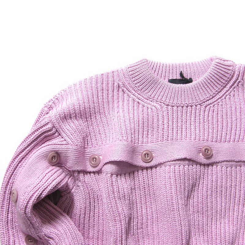 Omar Afridi ／ オマールアフリディ コットンニット クルー