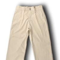 VIGANO × International Gallery BEAMS ／ ヴィガーノ × インターナショナルギャラリービームス　ストレッチ スラックス パンツ ベージュ ｜ 春夏　353979