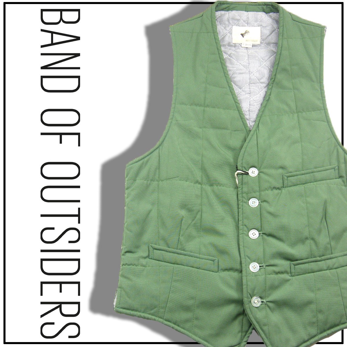 BAND OF OUTSIDERS / バンドオブアウトサイダーズ 中綿入り BAND OF OUTSIDERS / バンドオブアウトサイダーズ 中綿入り