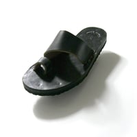 SEDONA SANDAL × HORWEEN ／ セドナサンダル × ホーウィン　クロムエクセル レザー サンダル アメリカ製 LAGUNA Birk Sole ブラック ｜ 春夏