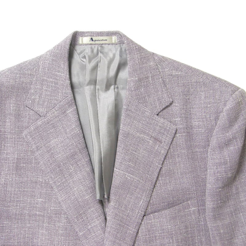 Aquascutum ／ アクアスキュータム ホップサック ジャケット 日本製