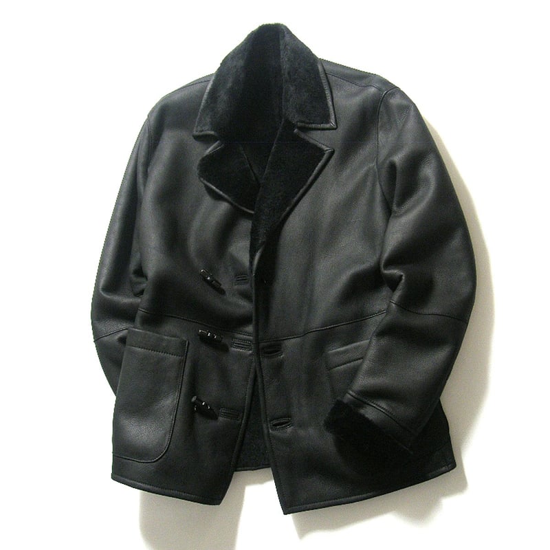 DKNY ／ ダナキャランニューヨーク 羊革 リバーシブル コート ムートン