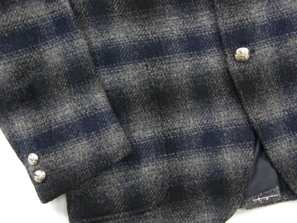 国内外の人気 J.PPESS 極美品 × L 銀ボタン テーラードジャケット 