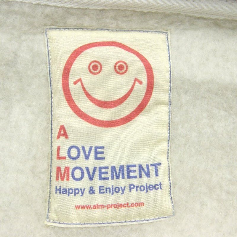 a love movement 撥水カシミアオリジナルパーカーalovemovement