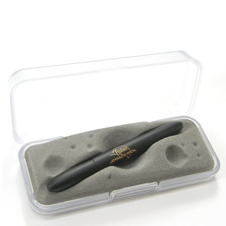 【オマケのノート付】 FISHER × The BOOK STORE ／ フィッシャー × ブックストア　SPACE PEN スペースペン アメリカ製 加圧式ボールペン ボールペン 黒