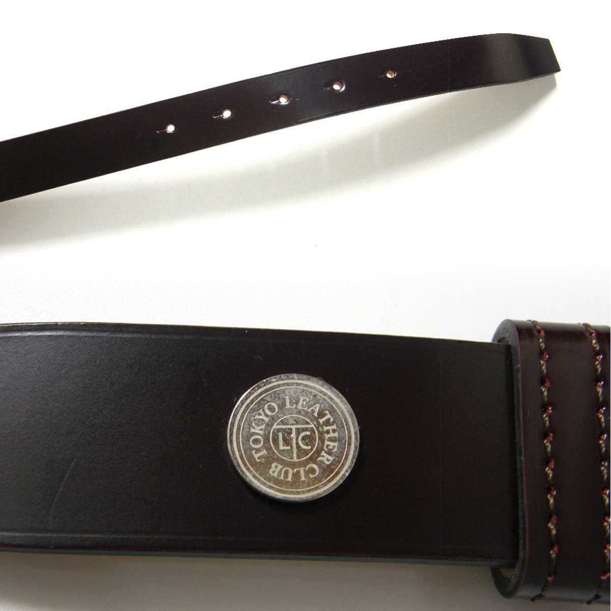 【一度のみ使用】 Peco Club レザー ベルト ブラック TOKYO LEATHER CLUB × JOURNAL STANDARD ／ トーキョーレザ