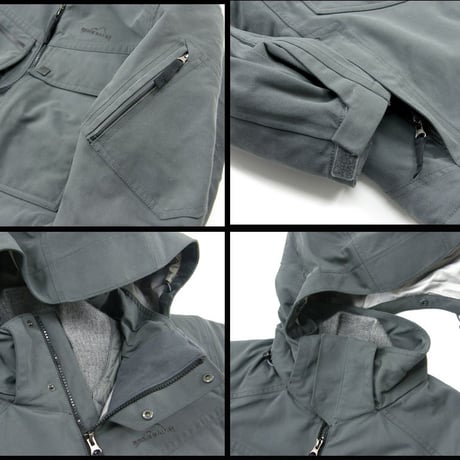 Eddie Bauer ／ エディーバウアー　グースダウンジャケット ライナー付き 防水 防風 ブルゾン パーカー アウター NORTH SLOPE WEATHER EDGE ｜ 秋冬