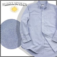 SUNNY SPORTS ／ サニースポーツ　オーガニックコットン ボタンダウンシャツ 日本製 オックスフォードシャツ 長袖シャツ ｜ オールシーズン　（No.342502）