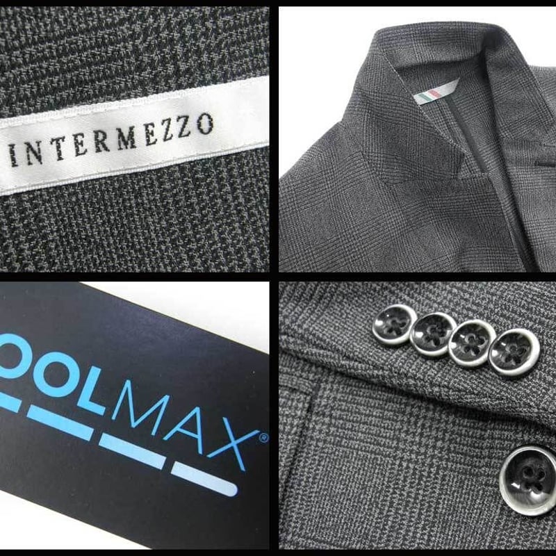 定価48,300円 INTERMEZZO インターメッツォ テーラードジャケット INTERMEZZO ／ インターメッツォ ジャケット ｜ 春秋冬 （No