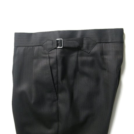 Fumiya Hirano THE TROUSERS × BOWER ROEBUCK ／ フミヤヒラノザトラウザーズ × バウアーローバック　トラウザーズ 日本製 パンツ REGENT