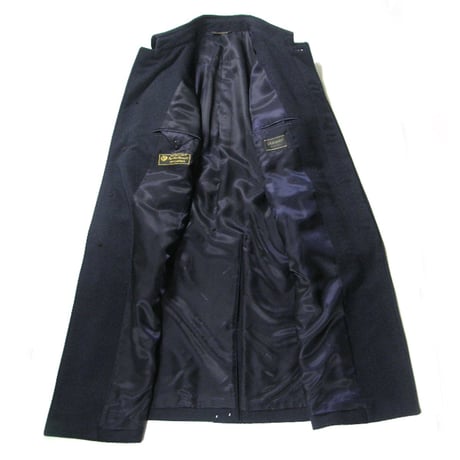 D'URBAN × Loro Piana ／ ダーバン × ロロピアーナ　カシミヤ ステンカラーコート 日本製  ネイビー レナウン ｜ 秋冬　（No.321648）