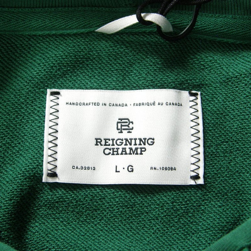 REIGNING CHAMP ／ レイニングチャンプ ピマコットン パーカー カナダ