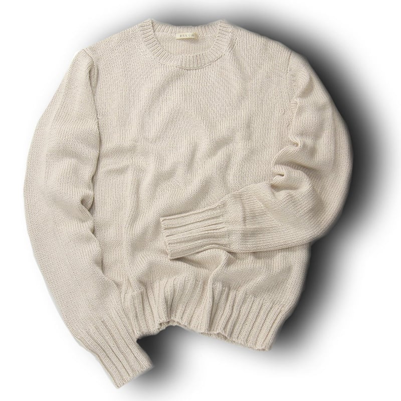 L'ECHOPPE × HEUGN / レショップ × ユーゲン コットン ニット L'ECHOPPE × HEUGN / レショップ × ユーゲン コットン ニット