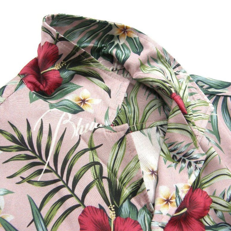 RHUDE / ルード ボタニカル アロハシャツ アメリカ製 半袖シャツ 