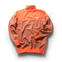 New Balance Golf × dyna hot ／ ニューバランスゴルフ × ダイナホット　遠赤外線 タートルネックニット オレンジ ｜ 秋冬