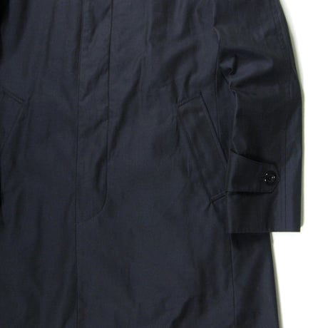 Aquascutum ／ アクアスキュータム　撥水 カシミヤ混ライナー付き ステンカラーコート 日本製 ネイビー ｜ 秋冬　（No.321282）