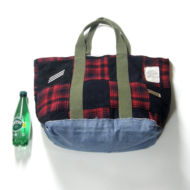 Greg Lauren ／ グレッグローレン パッチワーク トートバッグ Ralph