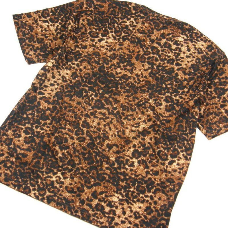 NEGATIVE DENIM / ネガティブデニム 半袖 Tシャツ 日本製 レオパード 
