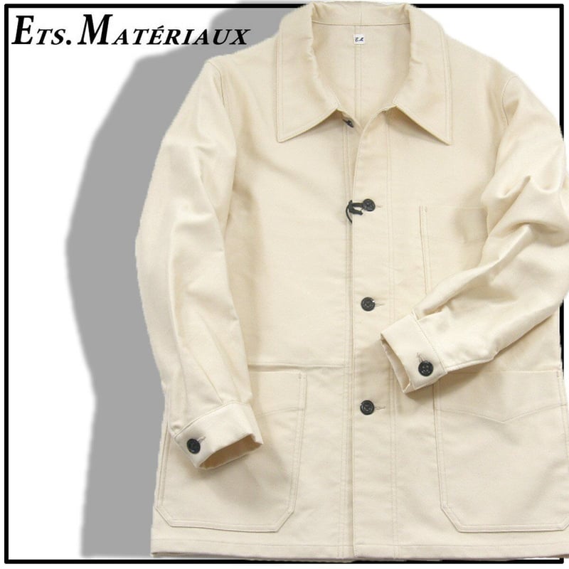 ETS.MATERIAUX ／ マテリオ 超長綿 ピマーナ ワークジャケット